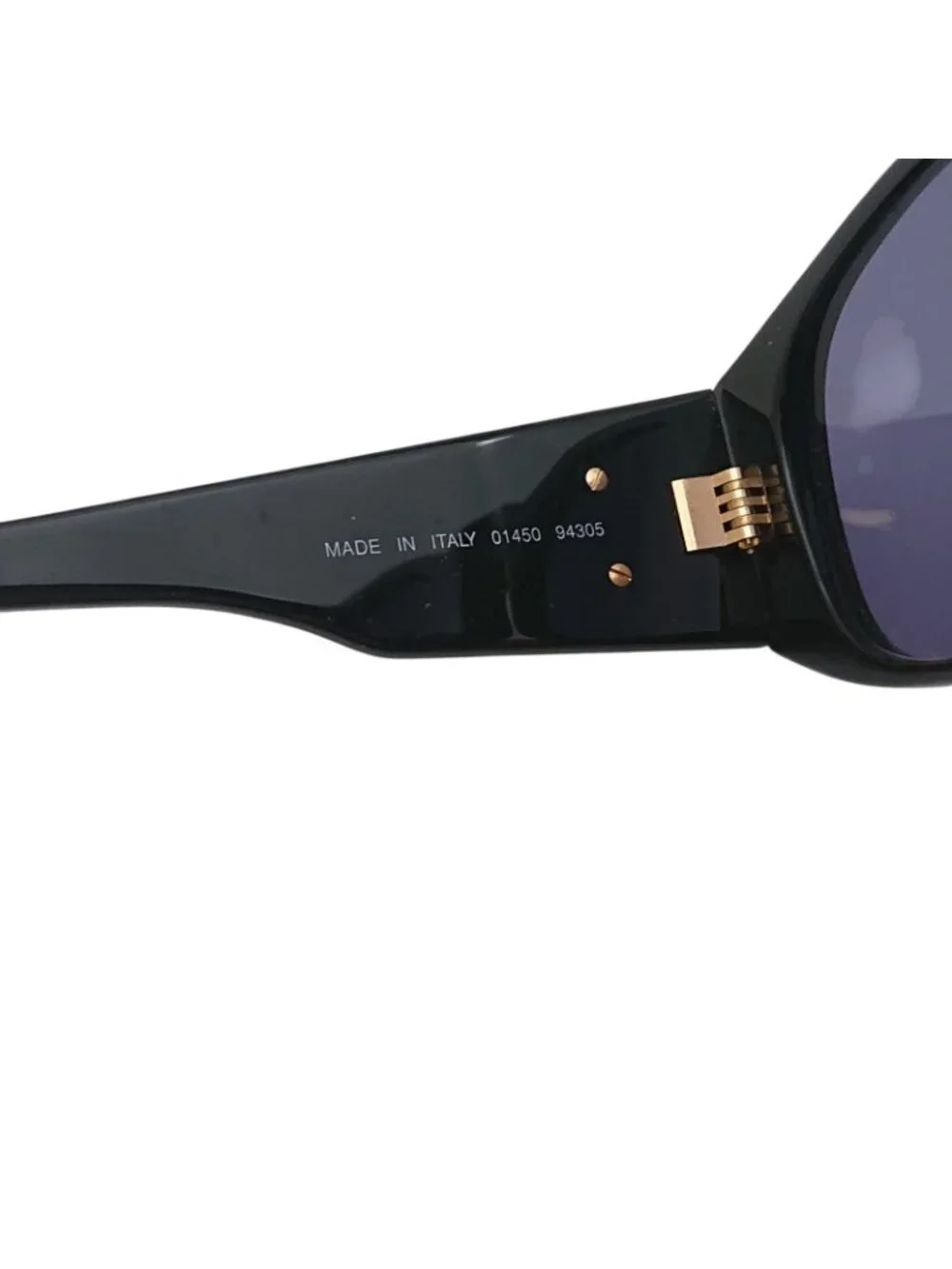 Chanel CC Logo Sunglasses Black Gold Eyewear